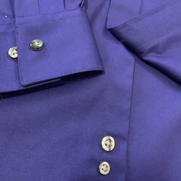 Kenneth Cole Reaction blue button down men’s shirt - Picture 4 of 6